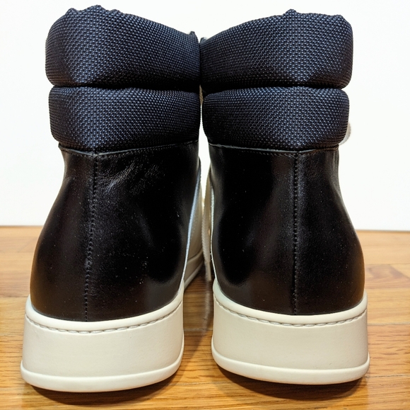 Umit Benan High Top Blue White Sneakers Men's Shoes Rick Owens Italy 44 11 - Picture 5 of 11